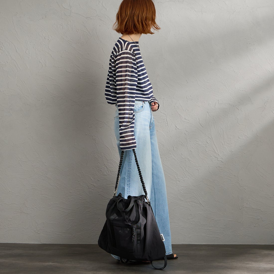 CONTROL FREAK [コントロールフリーク] ナイロン3WAYスクエアトートバッグ [254-120526] ﾌﾞﾗｯｸ