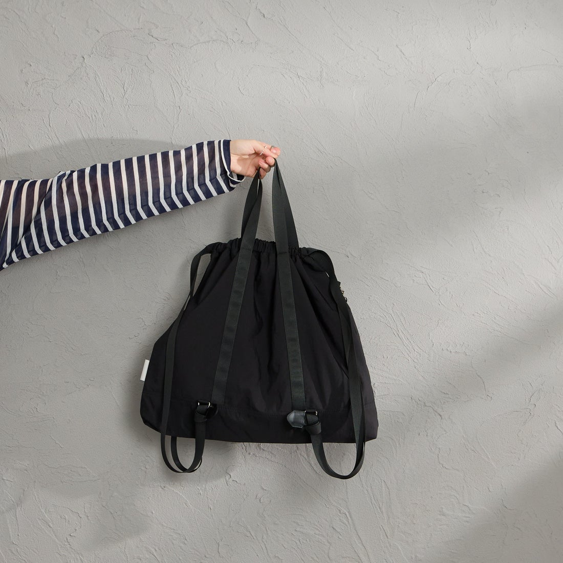 CONTROL FREAK [コントロールフリーク] ナイロン3WAYスクエアトートバッグ [254-120526] ﾌﾞﾗｯｸ