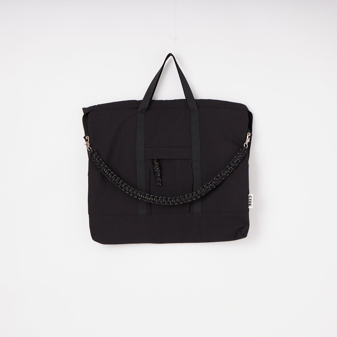 CONTROL FREAK [コントロールフリーク] ナイロン3WAYスクエアトートバッグ [254-120526] ﾌﾞﾗｯｸ