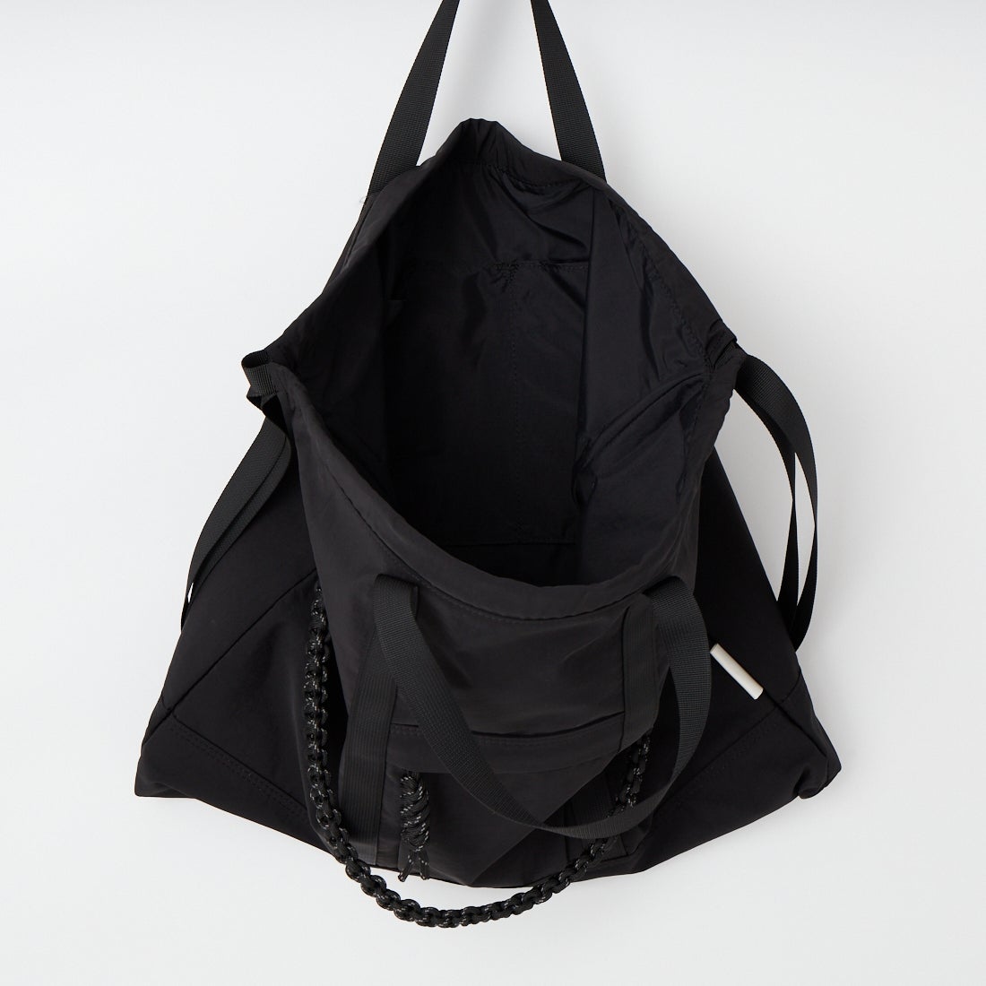 CONTROL FREAK [コントロールフリーク] ナイロン3WAYスクエアトートバッグ [254-120526] ﾌﾞﾗｯｸ