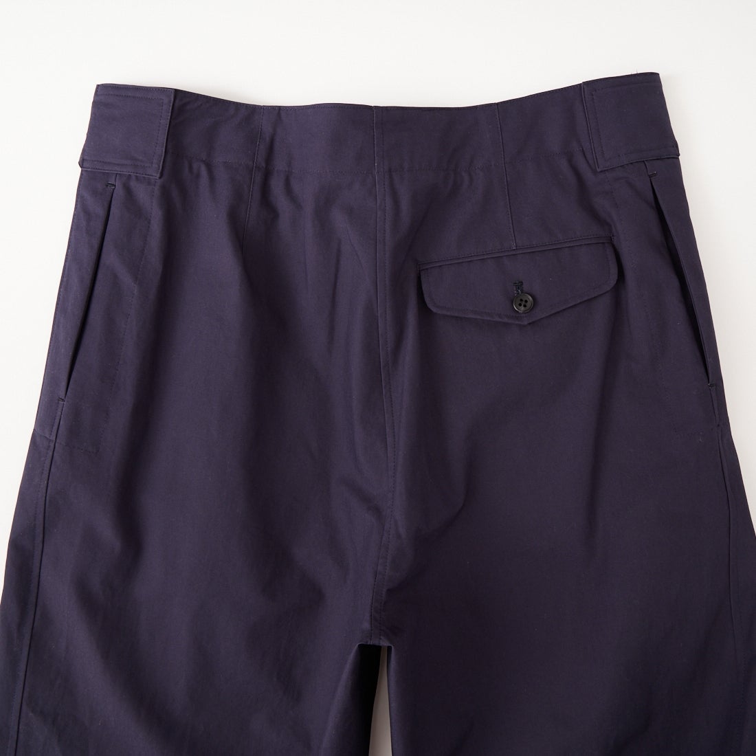 SOPHIE TALKS ABOUT THE WEATHER [ソフィートークスアバウトザウェザー] BELTED PANTS COTTON [COM-26S-PA01] NAVY