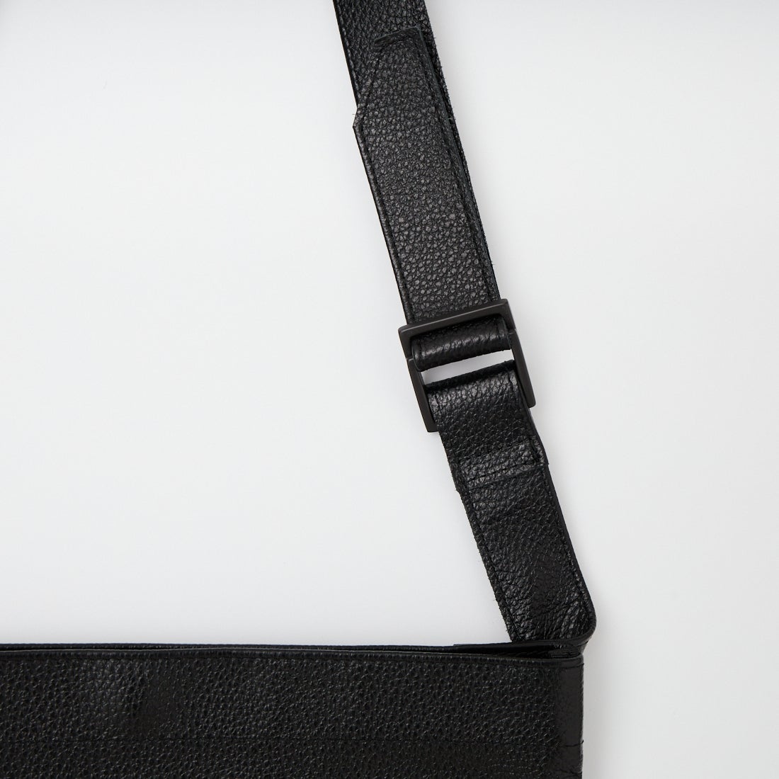 SOPHIE TALKS ABOUT THE WEATHER [ソフィートークスアバウトザウェザー] レザーエプロンバッグ [COM-26S-IT03] BLACK