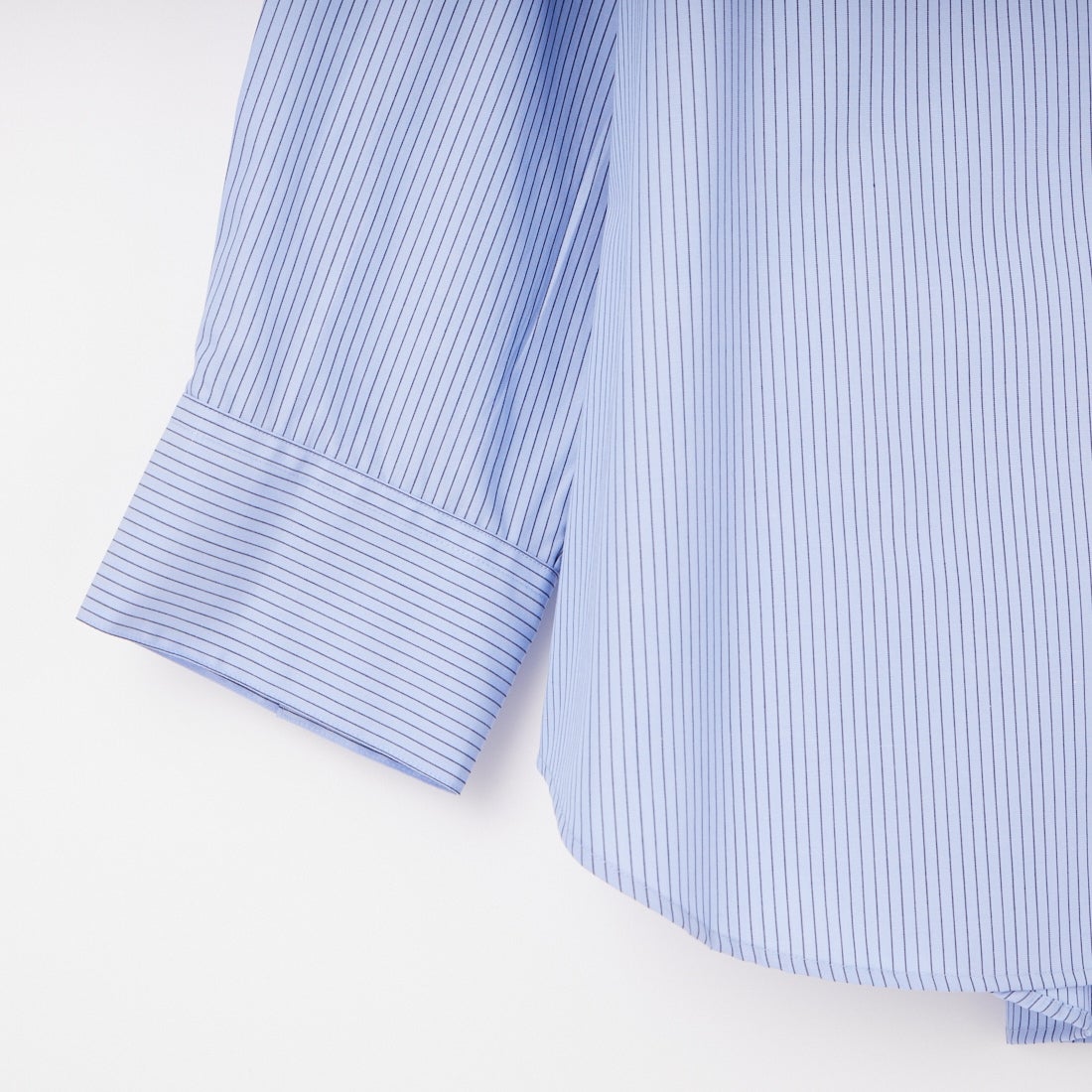 SOPHIE TALKS ABOUT THE WEATHER [ソフィートークスアバウトザウェザー] ストライプオーバーサイズシャツ [COM-26S-SH08] BLUE