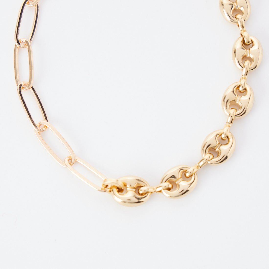 EO [イオ] PC&チャンキーアンカーチェーンブレスレット [EO26SS-20] GOLD