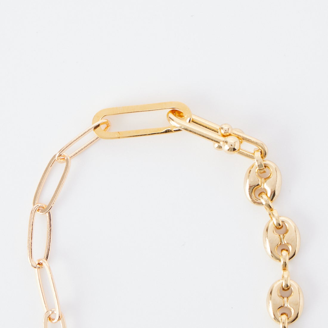 EO [イオ] PC&チャンキーアンカーチェーンブレスレット [EO26SS-20] GOLD