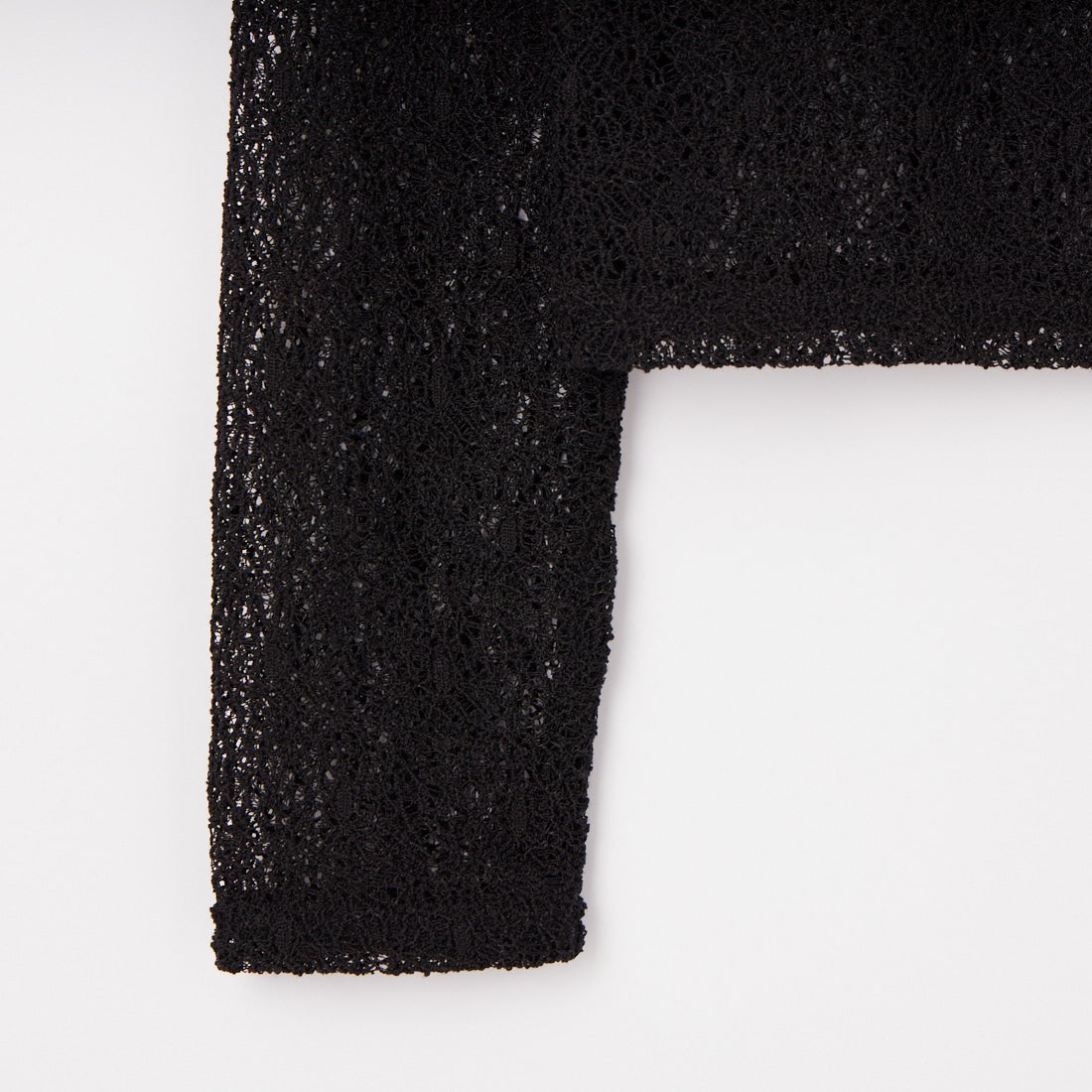 &g'aime [アンジェム] レースカットトップス [988-68100] ﾌﾞﾗｯｸ