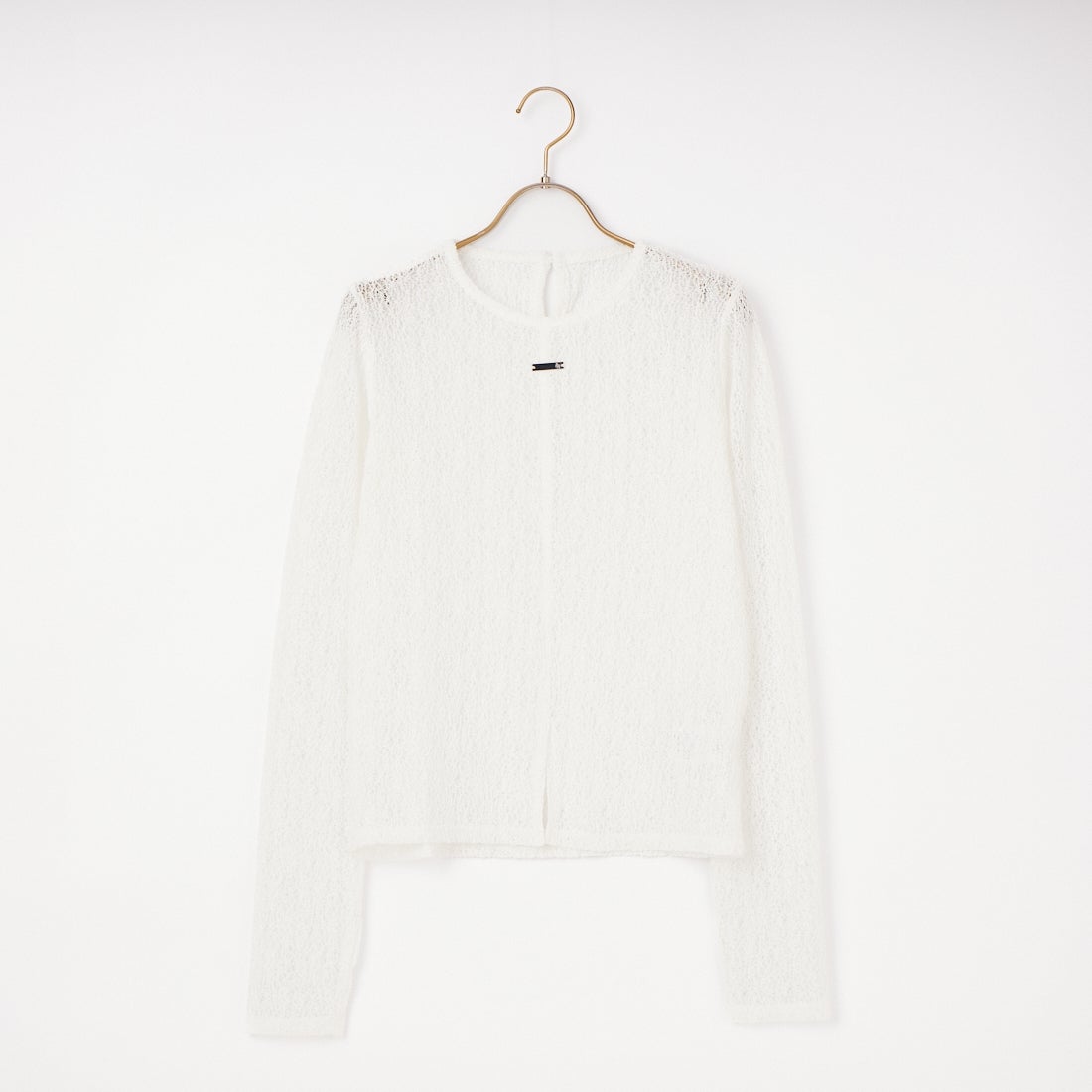 &g'aime [アンジェム] レースカットトップス [988-68100] ﾎﾜｲﾄ