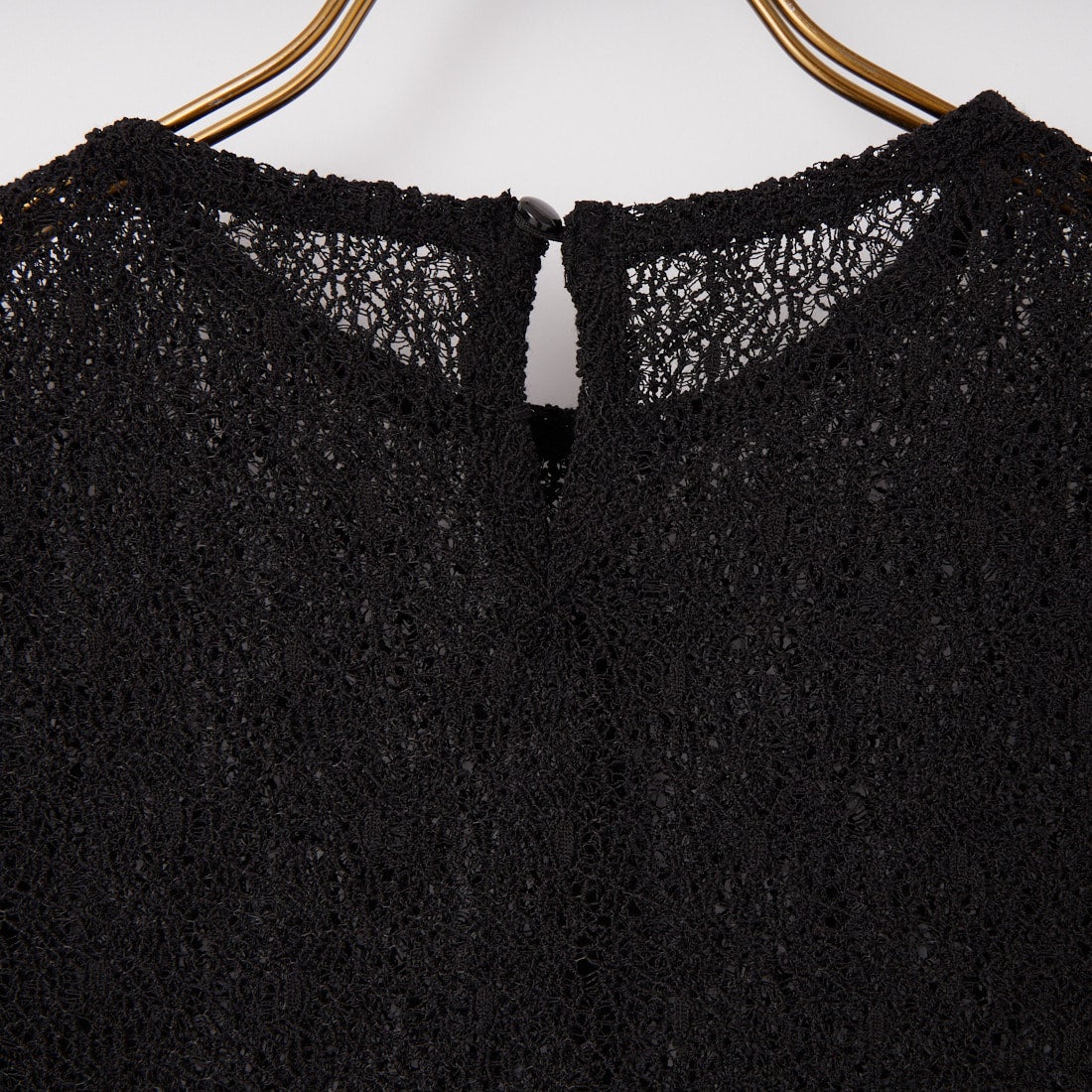 &g'aime [アンジェム] レースカットトップス [988-68100] ﾌﾞﾗｯｸ