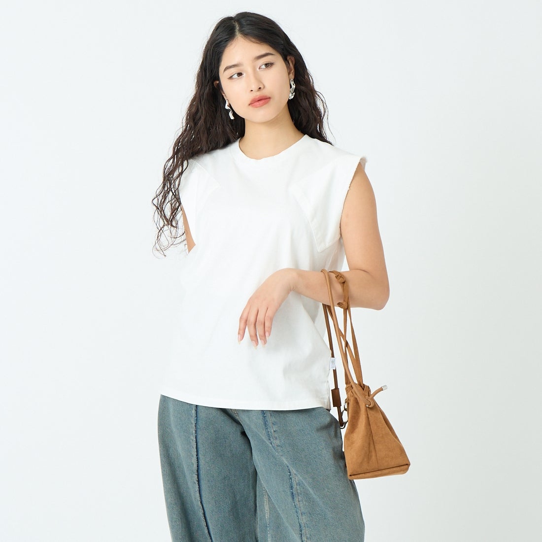 101 OFF WH&&モデル身長：162cm 着用サイズ：S&&