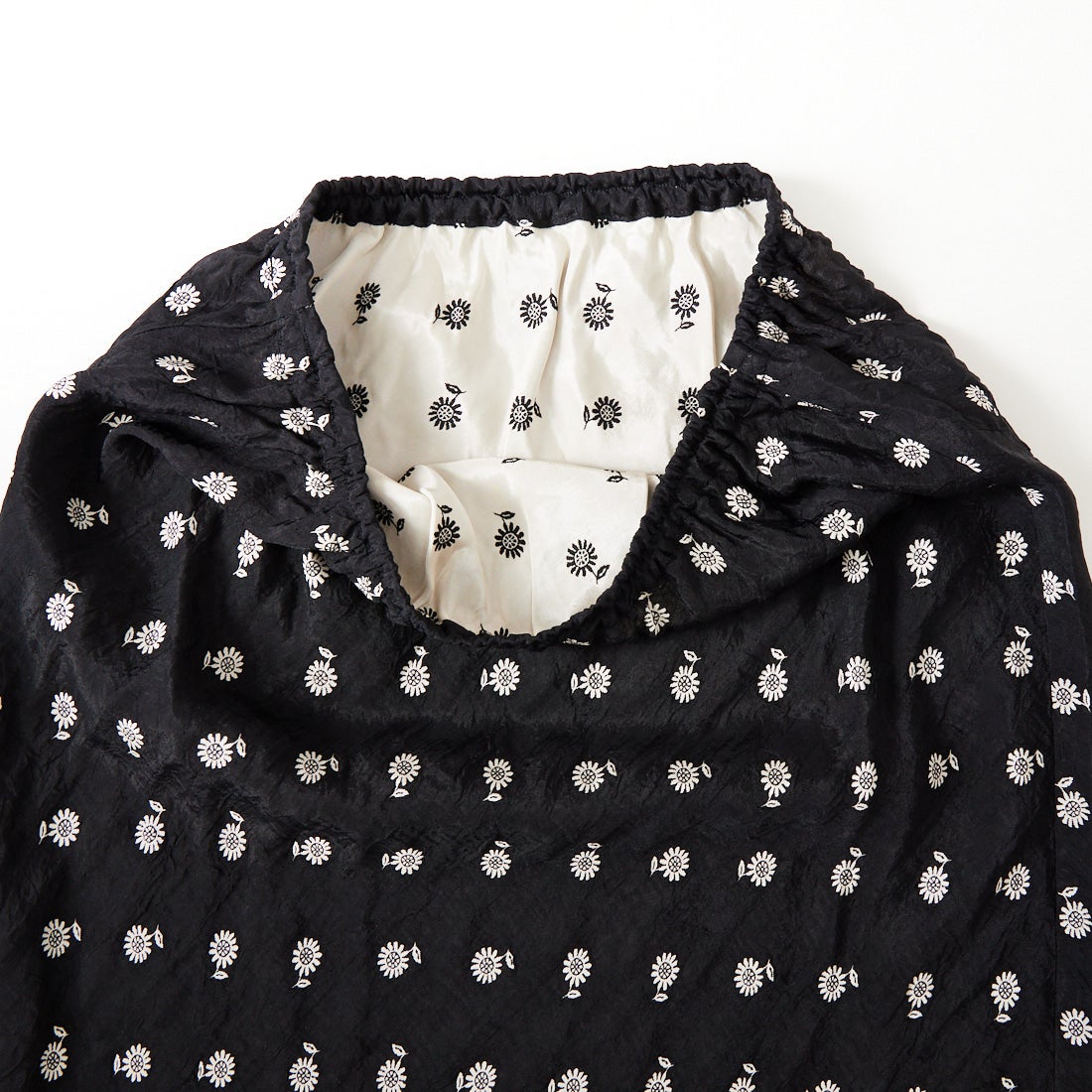 THE SHINZ ONE [ザ シンゾーン] ILICA ジャガードスカート [26SMSSK02] 07 BLACK