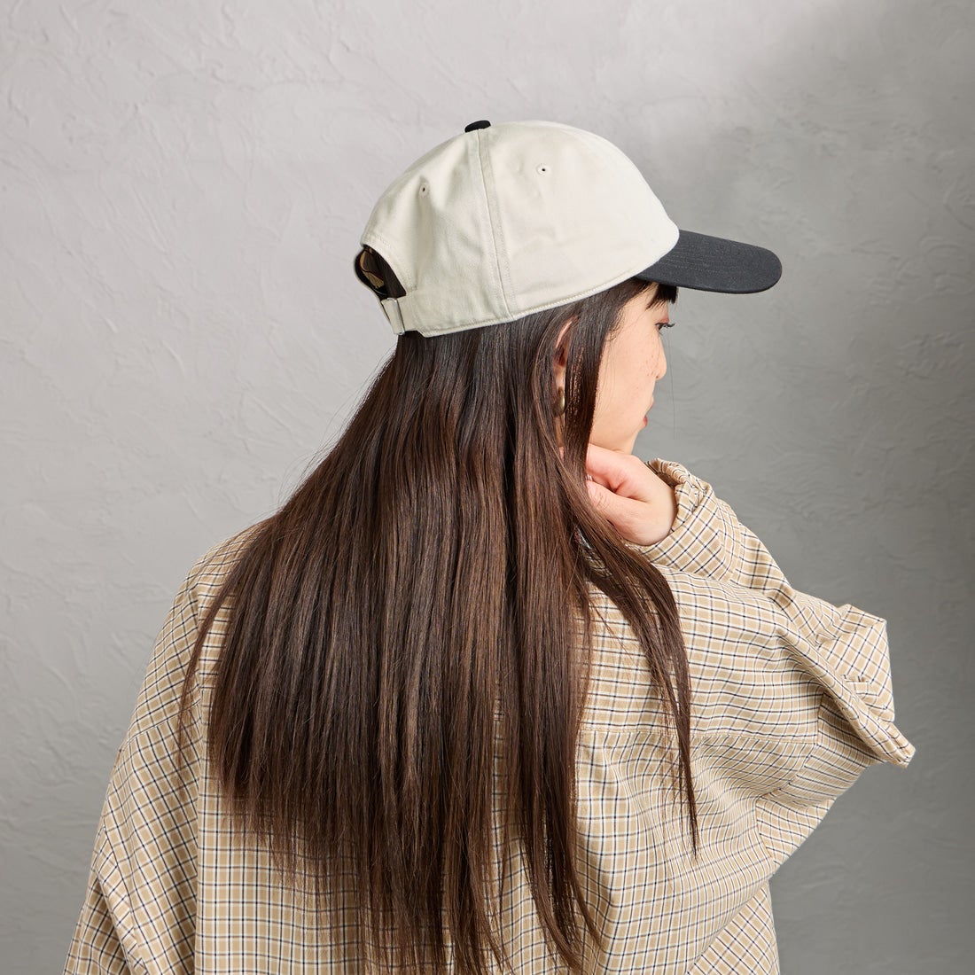 DANTON [ダントン] チノクロス ツートーン6パネルキャップ [DT-H0228TKC] ECRU/BLACK