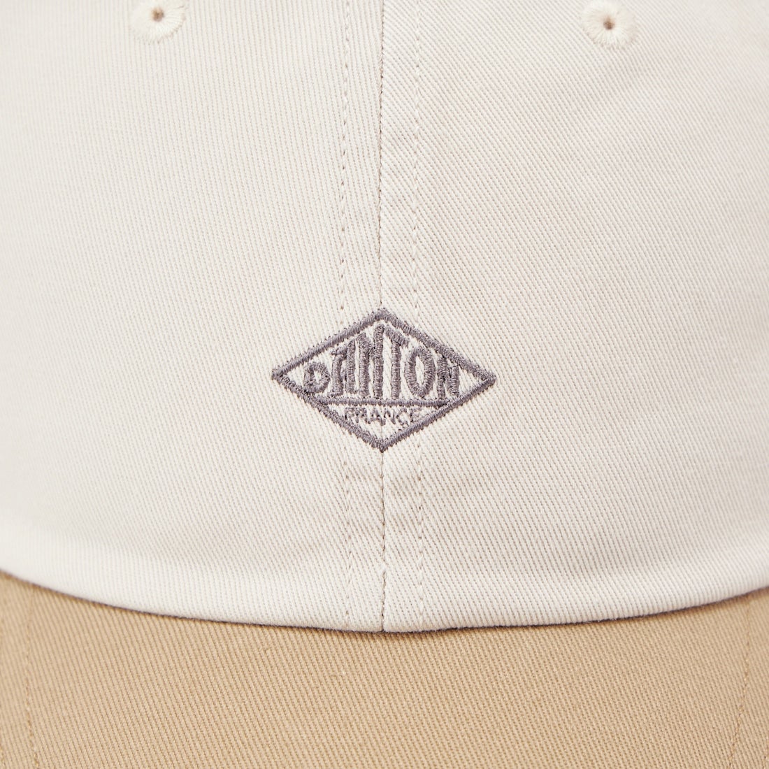 DANTON [ダントン] チノクロス ツートーン6パネルキャップ [DT-H0228TKC] OYSTER/BEG