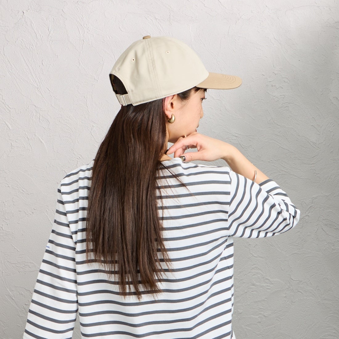 DANTON [ダントン] チノクロス ツートーン6パネルキャップ [DT-H0228TKC] OYSTER/BEG