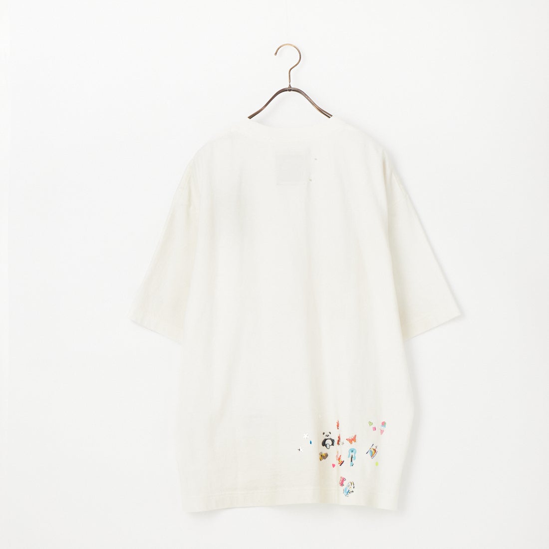Maison MIHARA YASUHIRO [メゾン ミハラヤスヒロ] キッズステッカープリントTシャツ [J16TS821] WHITE