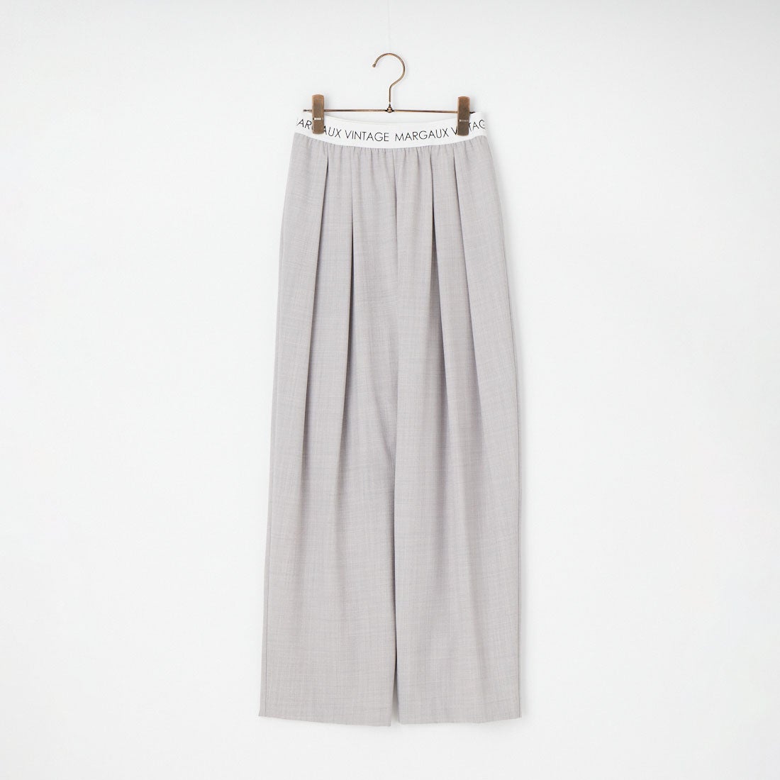 Margaux vintage [マルゴーヴィンテージ] ウエストロゴタックパンツ [MG-PT-26007-S] LGRAY
