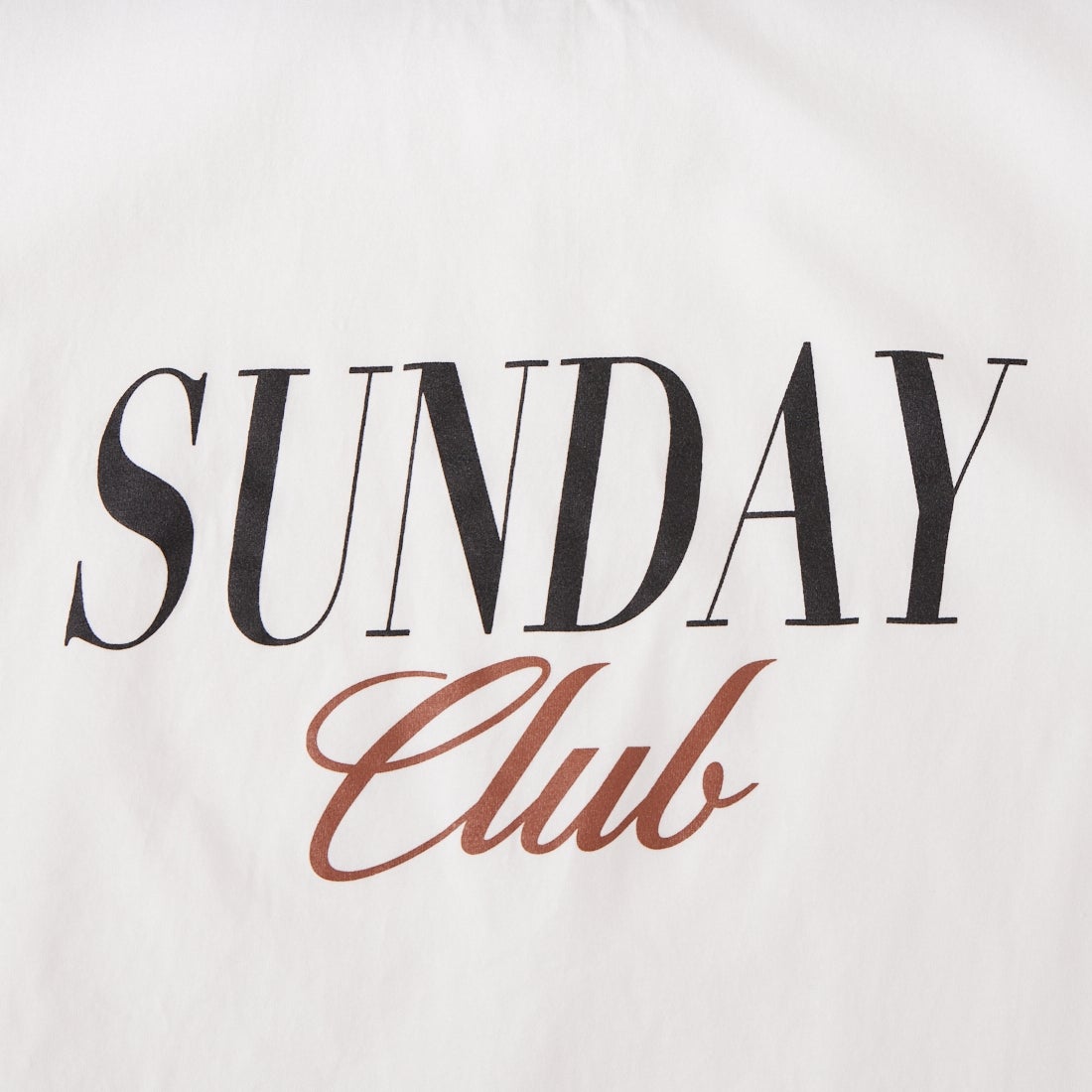 MICA&DEAL [マイカアンドディール] ロゴプリントロングスリーブTシャツ [0126109022] WHITE