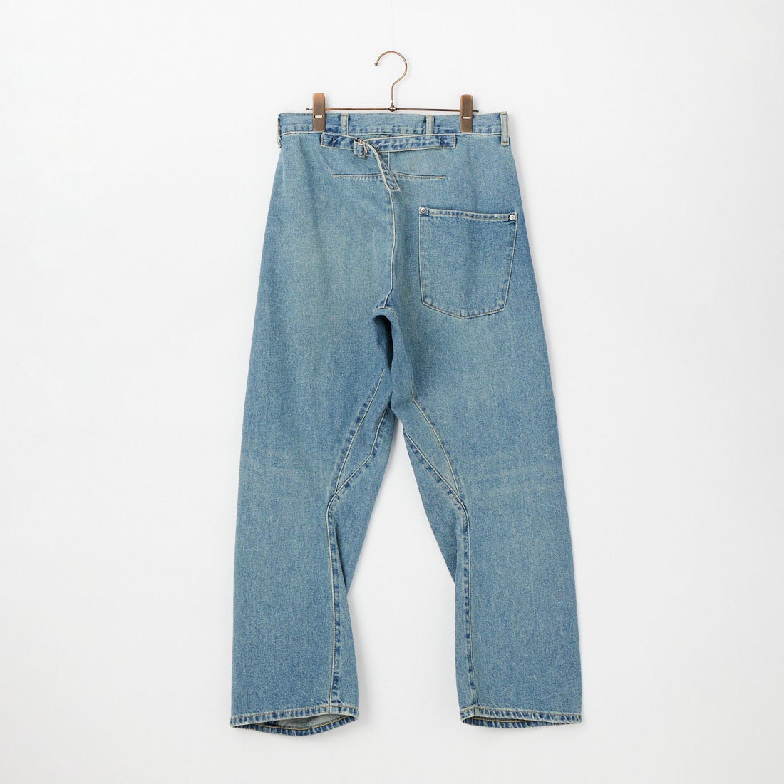 SOPHIE TALKS ABOUT THE WEATHER [ソフィートークスアバウトザウェザー] シンチバックジーンズ [COM-26S-DM07] L.BLUE
