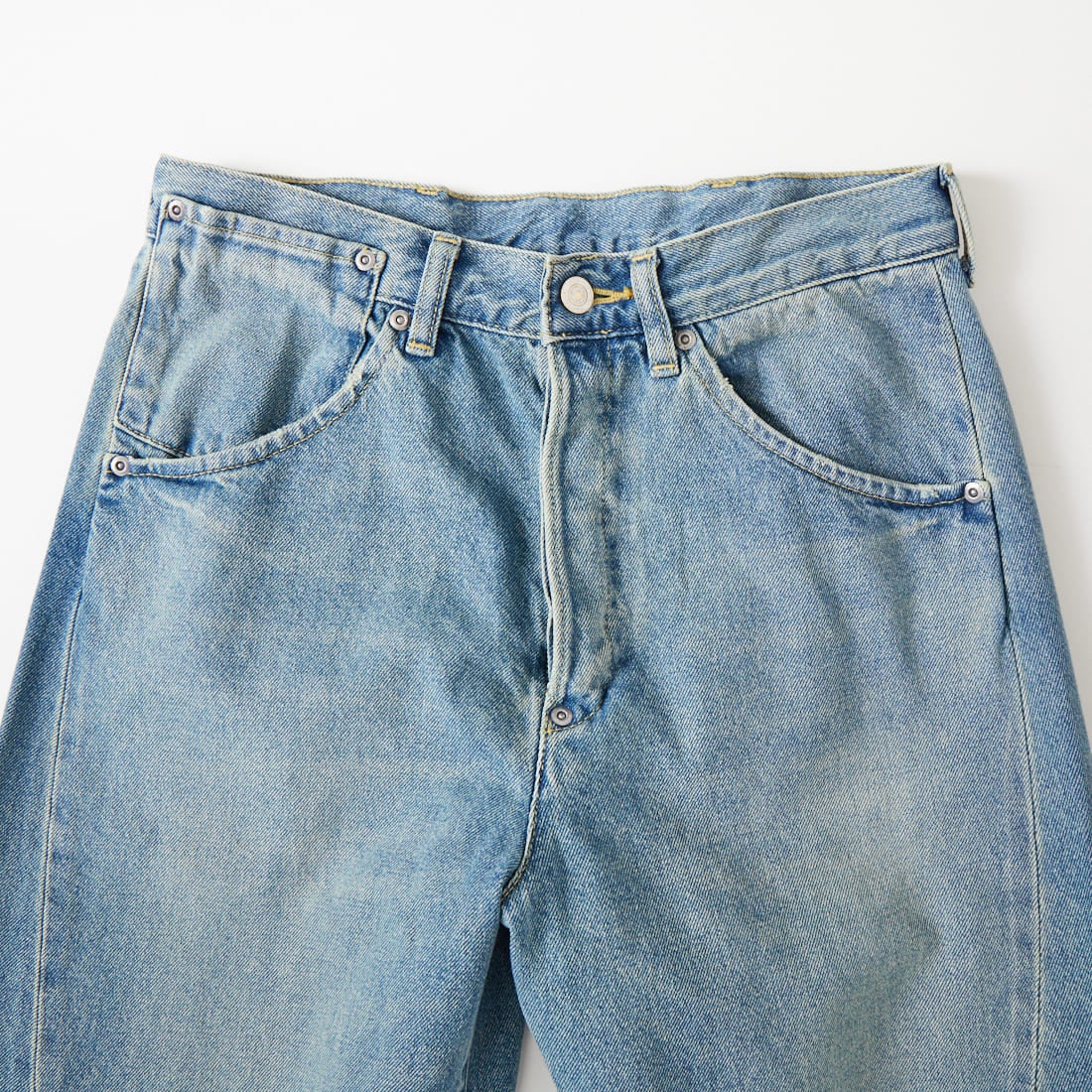 SOPHIE TALKS ABOUT THE WEATHER [ソフィートークスアバウトザウェザー] シンチバックジーンズ [COM-26S-DM07] L.BLUE