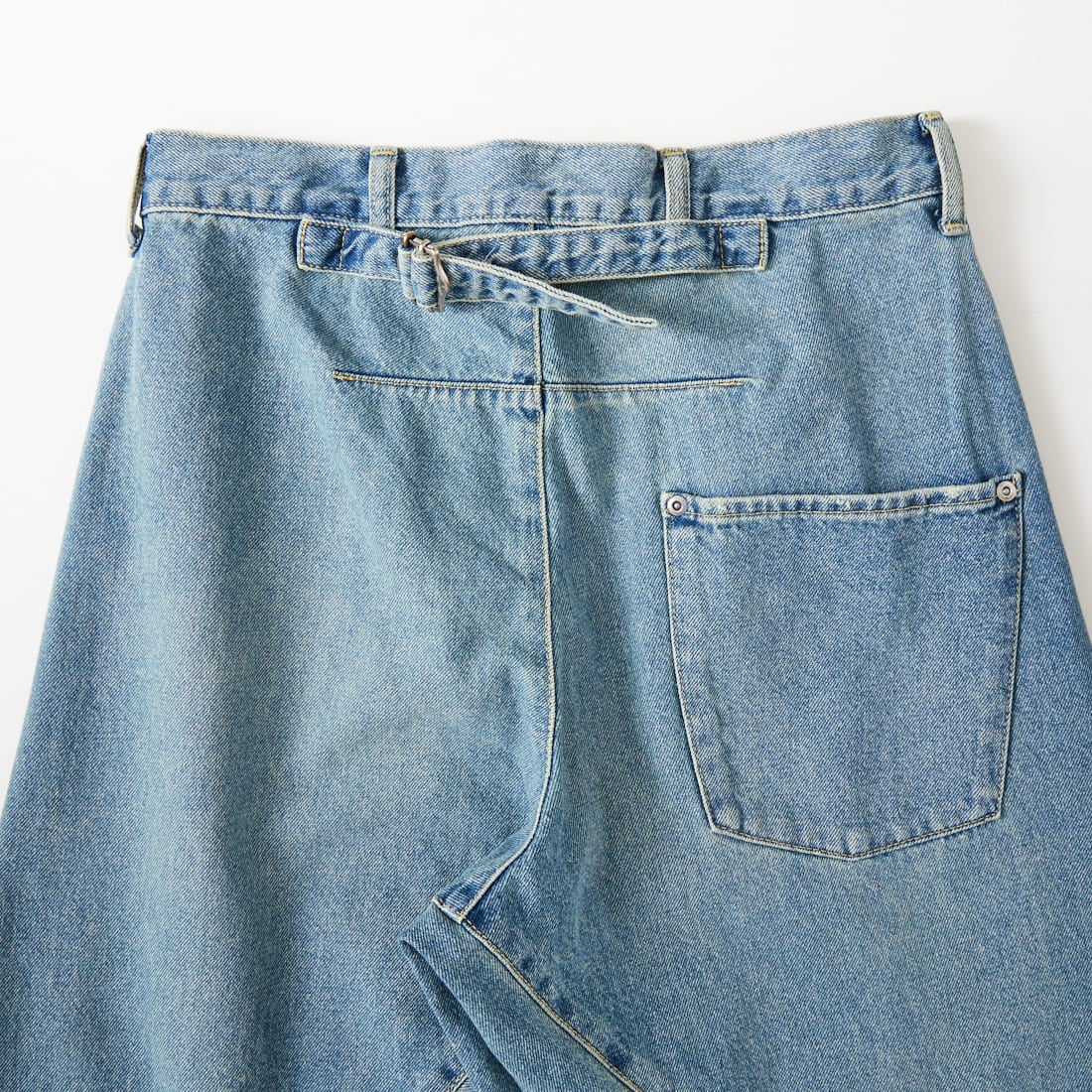 SOPHIE TALKS ABOUT THE WEATHER [ソフィートークスアバウトザウェザー] シンチバックジーンズ [COM-26S-DM07] L.BLUE