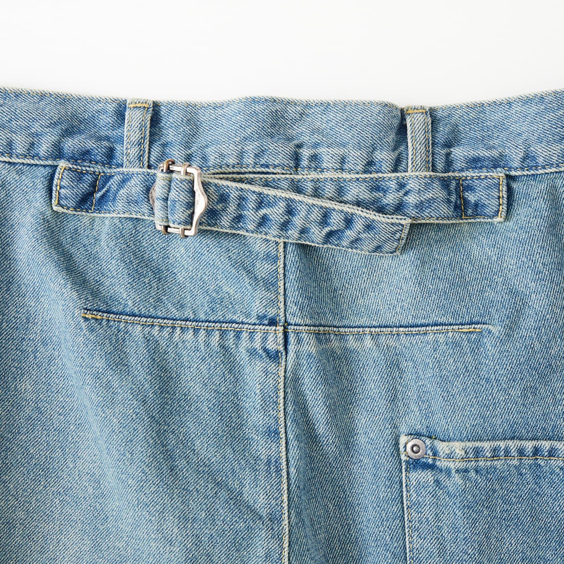 SOPHIE TALKS ABOUT THE WEATHER [ソフィートークスアバウトザウェザー] シンチバックジーンズ [COM-26S-DM07] L.BLUE