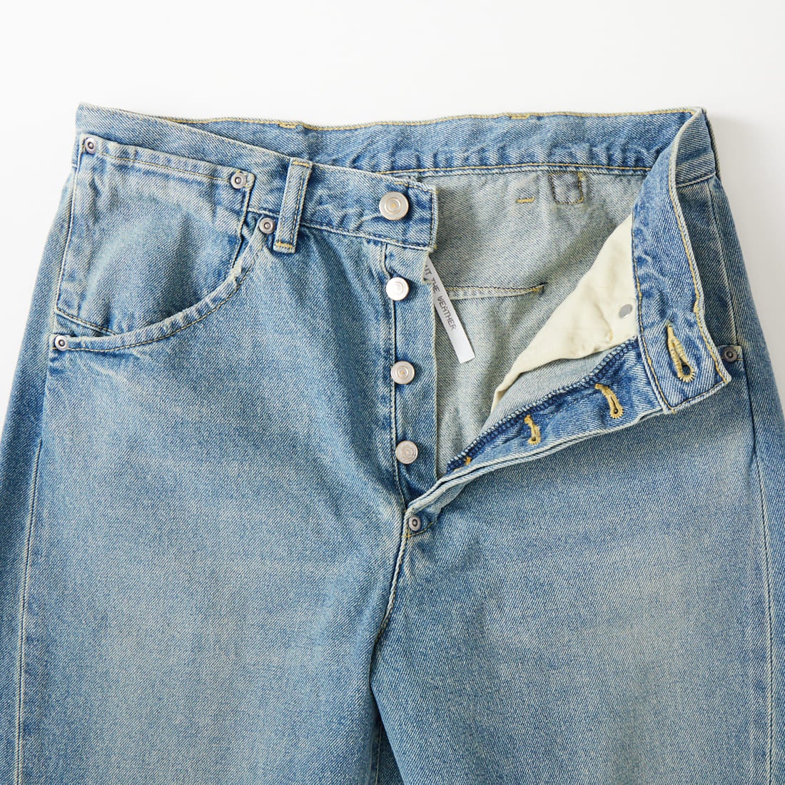 SOPHIE TALKS ABOUT THE WEATHER [ソフィートークスアバウトザウェザー] シンチバックジーンズ [COM-26S-DM07] L.BLUE