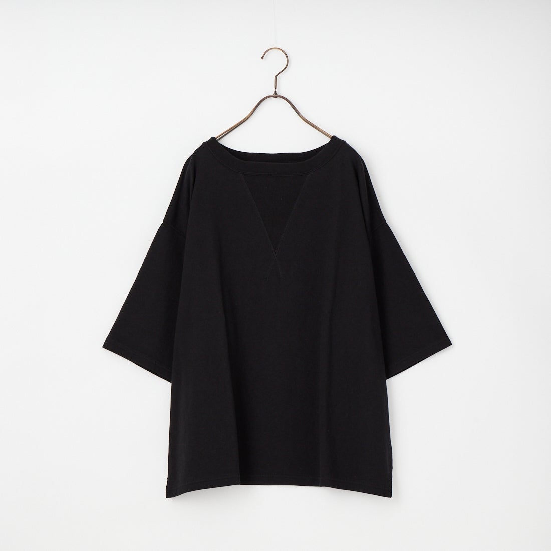 SOPHIE TALKS ABOUT THE WEATHER [ソフィートークスアバウトザウェザー] ガゼットビッグTシャツ [COM-26S-CU02] BLACK