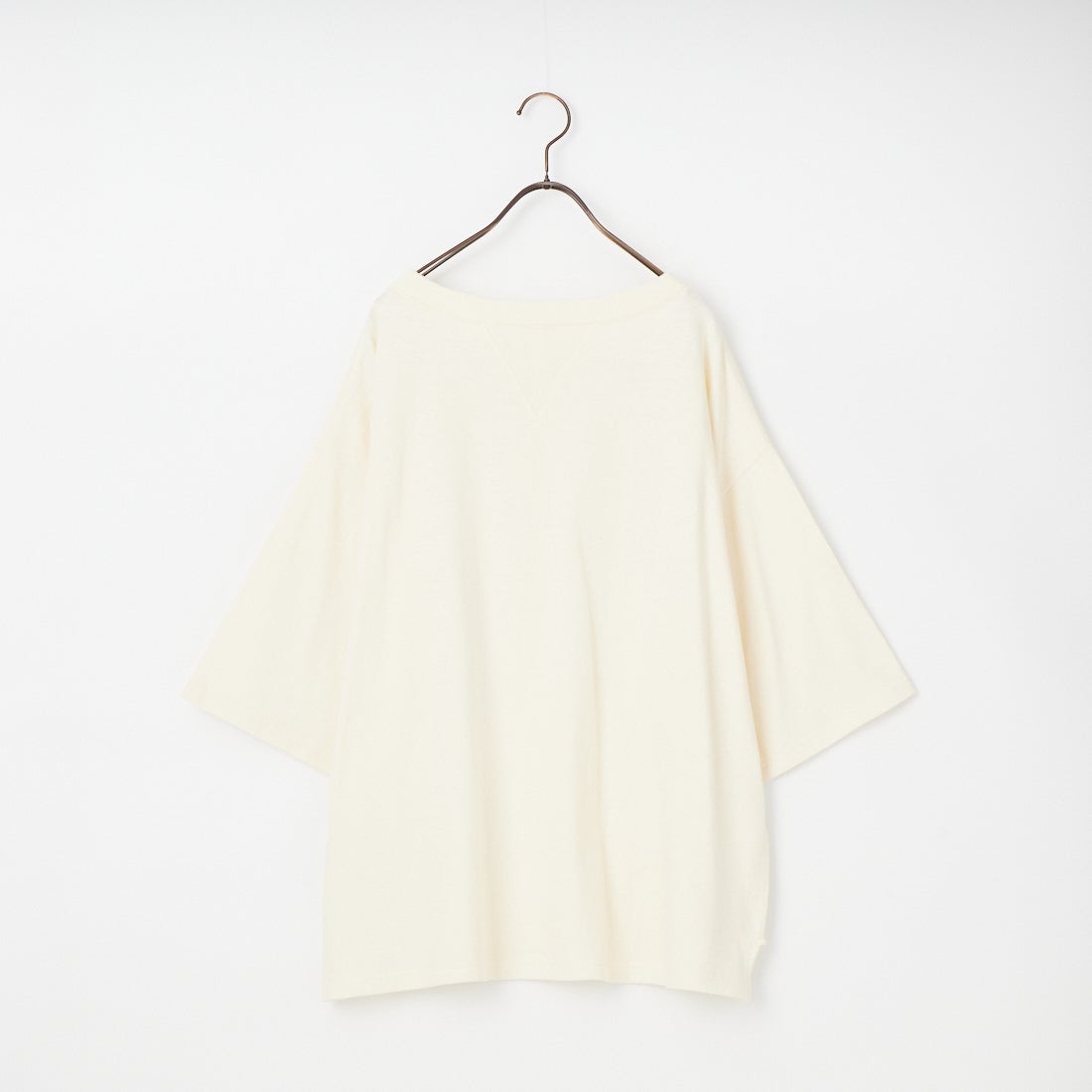 SOPHIE TALKS ABOUT THE WEATHER [ソフィートークスアバウトザウェザー] ガゼットビッグTシャツ [COM-26S-CU02] IVORY