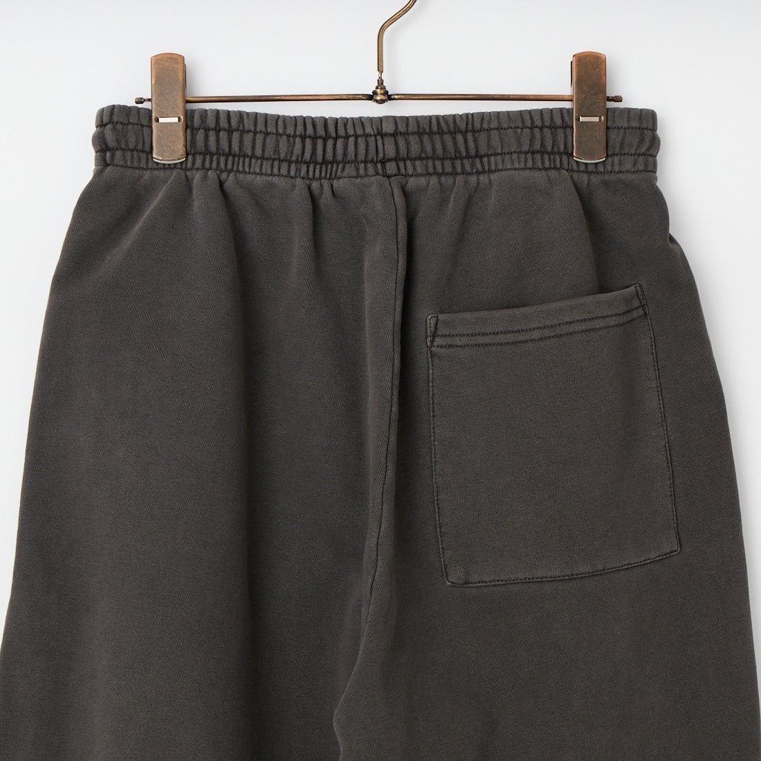 X-girl [エックスガール] ピグメントダイ フェイス&ロゴスクエアパッチ スウェットパンツ [105261031005] BLACK