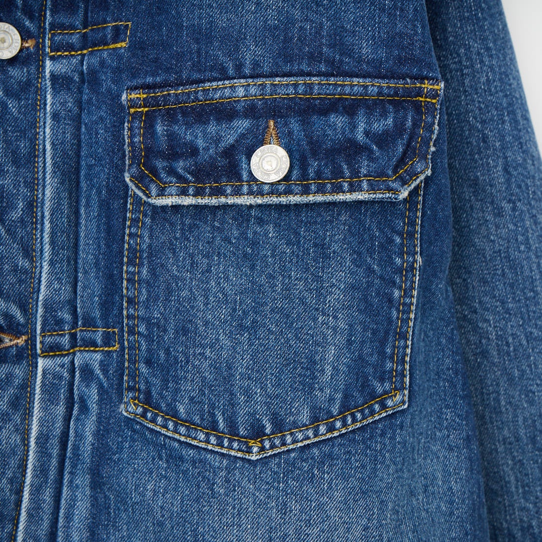 CIOTA [シオタ] シングルポケットデニムジャケット [JKLM-301-NIMDBL-D] MID DK.BLU
