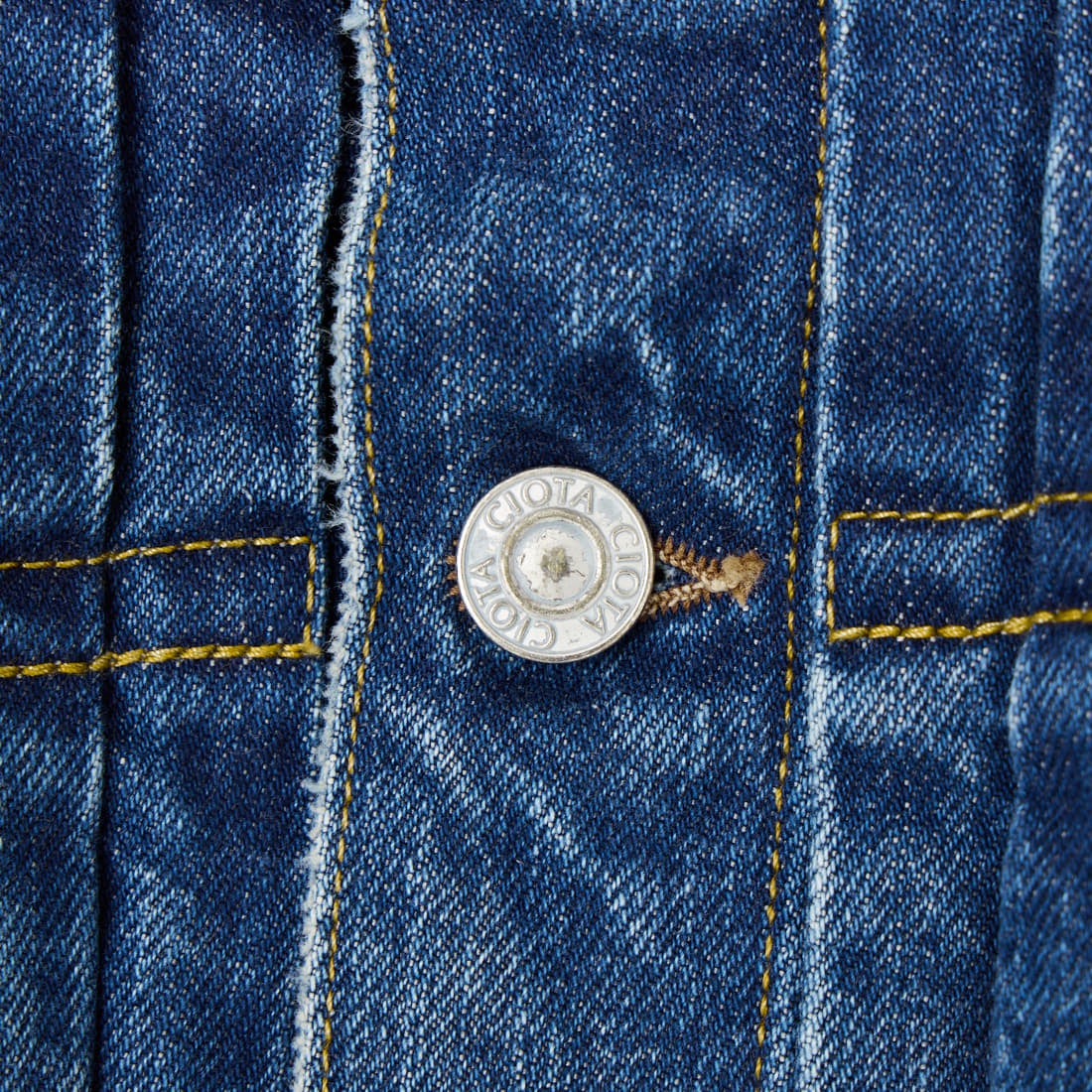 CIOTA [シオタ] シングルポケットデニムジャケット [JKLM-301-NIMDBL-D] MID DK.BLU