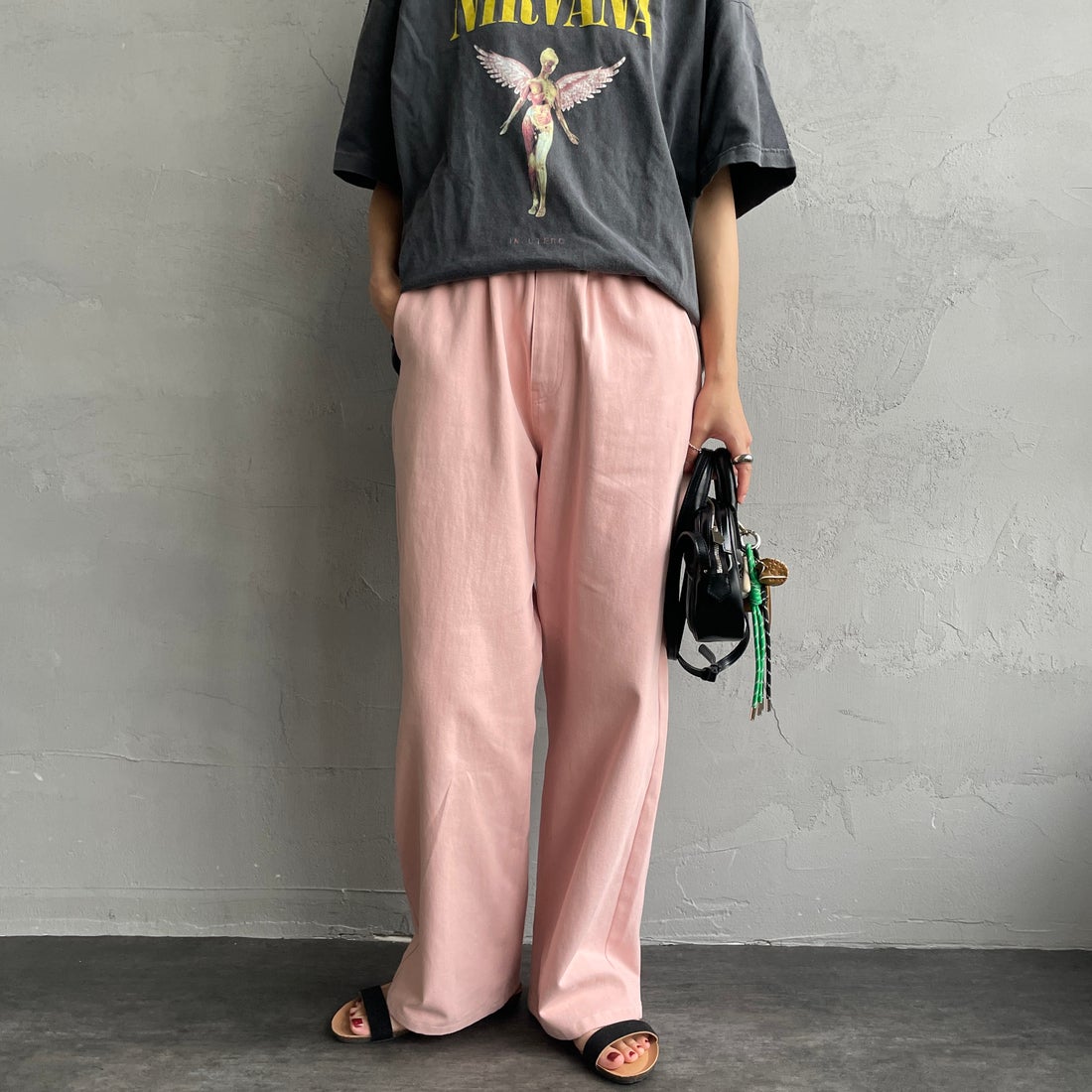 ﾋﾟﾝｸ&&モデル身長：158cm 着用サイズ：S&&