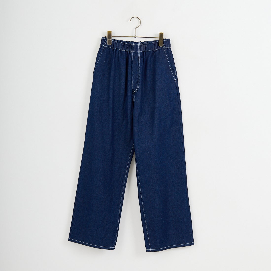 UNIVERSAL OVERALL [ユニバーサルオーバーオール] 別注 バックポケットイージーパンツ [U2612600IN-JF] BLUE OW