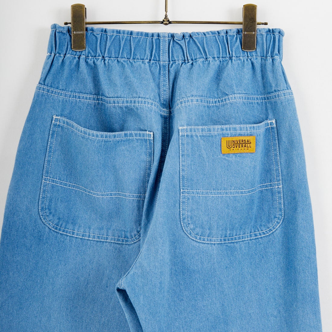 UNIVERSAL OVERALL [ユニバーサルオーバーオール] 別注 バックポケットイージーパンツ [U2612600IN-JF] BLUE USED