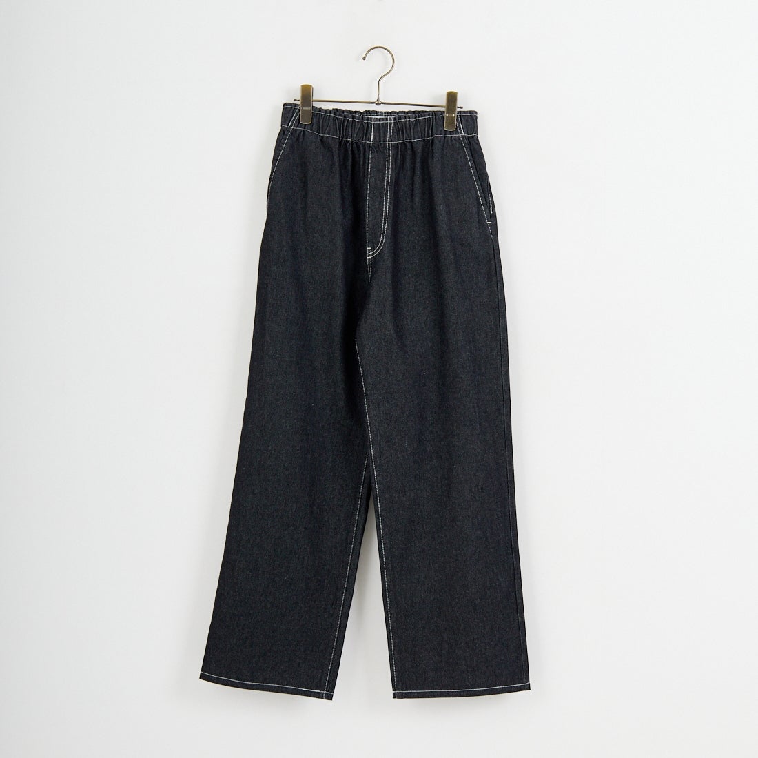 UNIVERSAL OVERALL [ユニバーサルオーバーオール] 別注 バックポケットイージーパンツ [U2612600IN-JF] BLACK USED