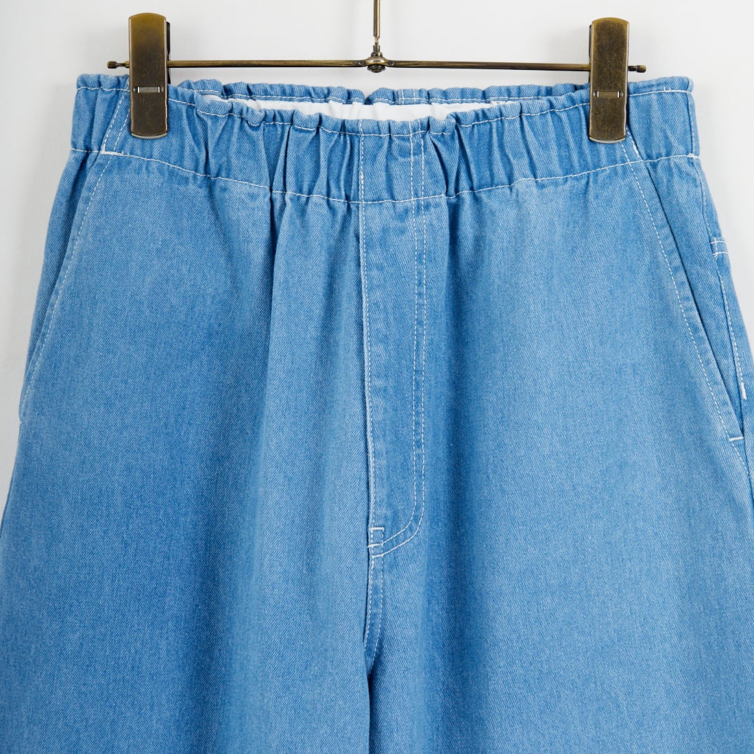 UNIVERSAL OVERALL [ユニバーサルオーバーオール] 別注 バックポケットイージーパンツ [U2612600IN-JF] BLUE USED