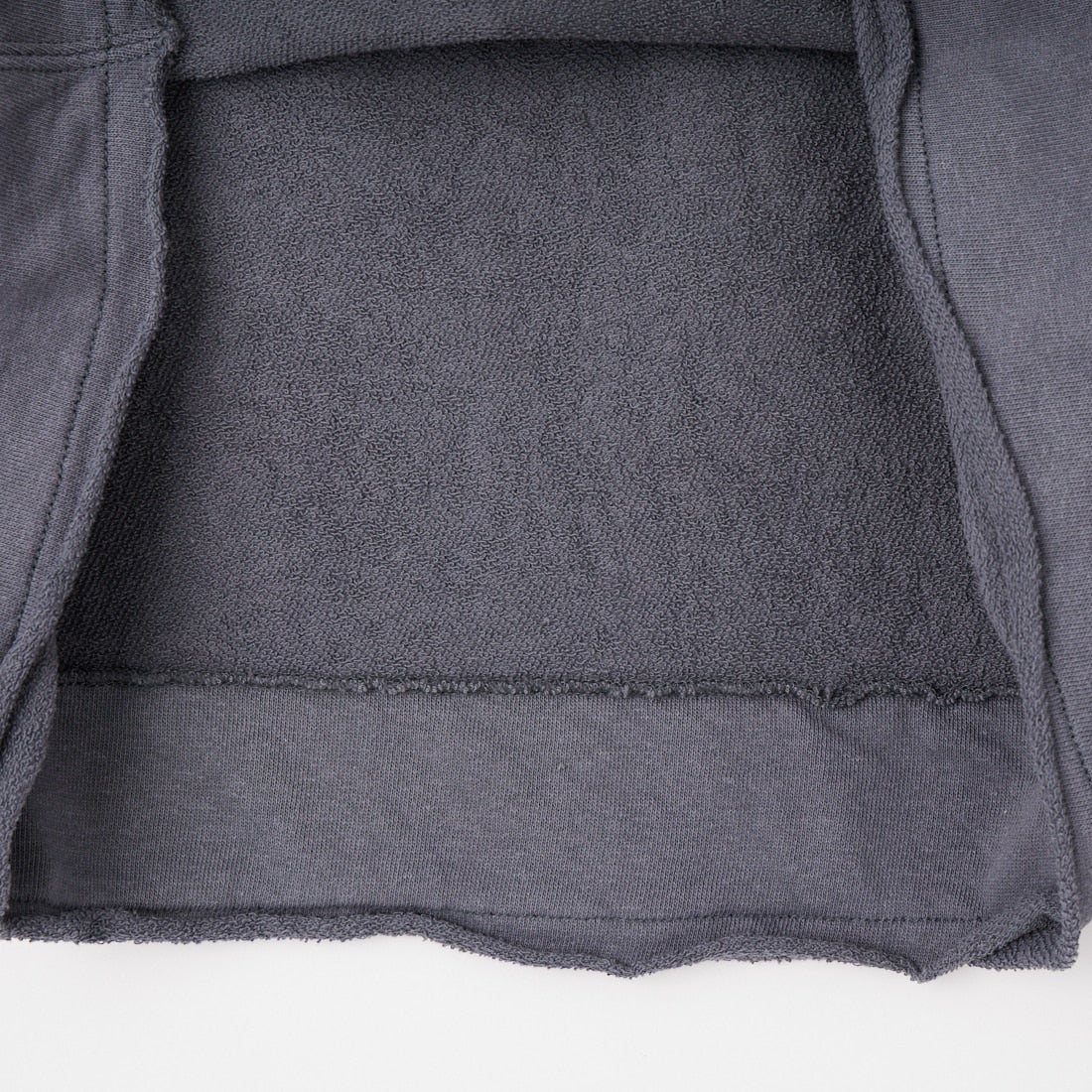 UNFIL [アンフィル] コットンオープンエンドヤーン テリースウェットシャツ [WXSP-UW119] STEEL BLUE