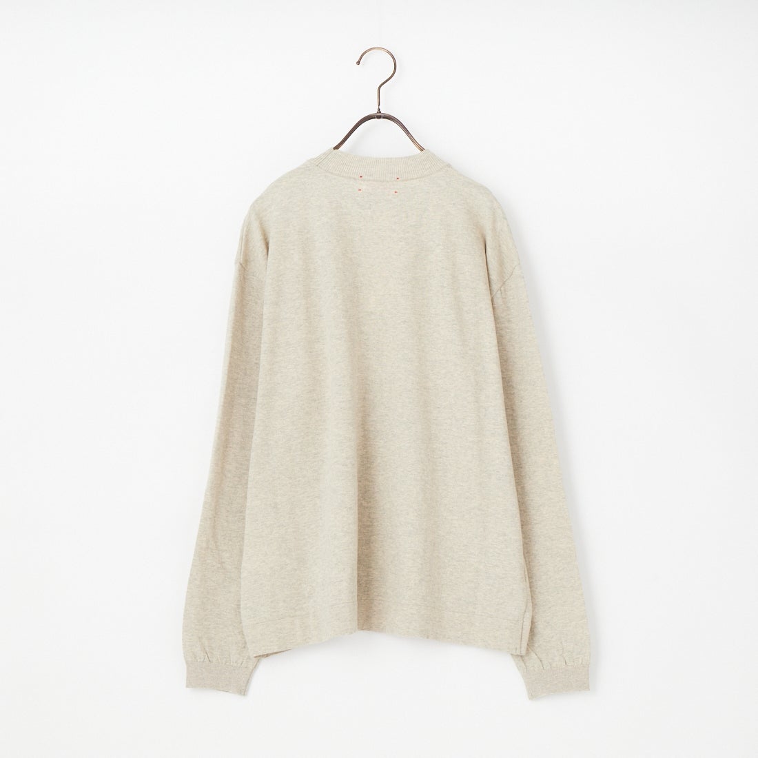 MEYAME [メヤメ] コットンロングスリーブニット [MEY-2304] H.GREY