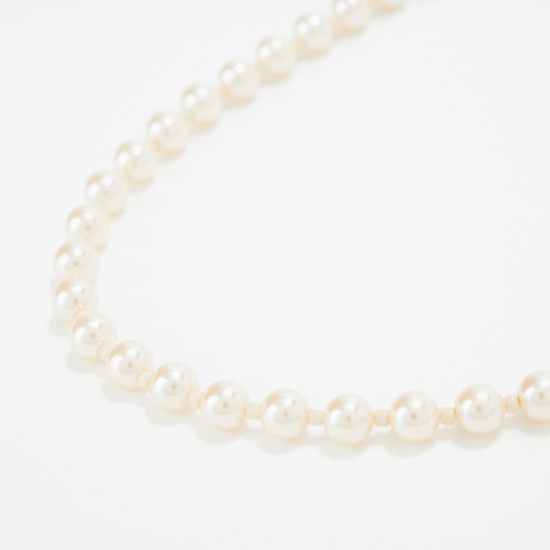 STELLA CIFFON [ステラシフォン] レジンパールロングネックレス [AST1-26N04] 02 OFF WHI