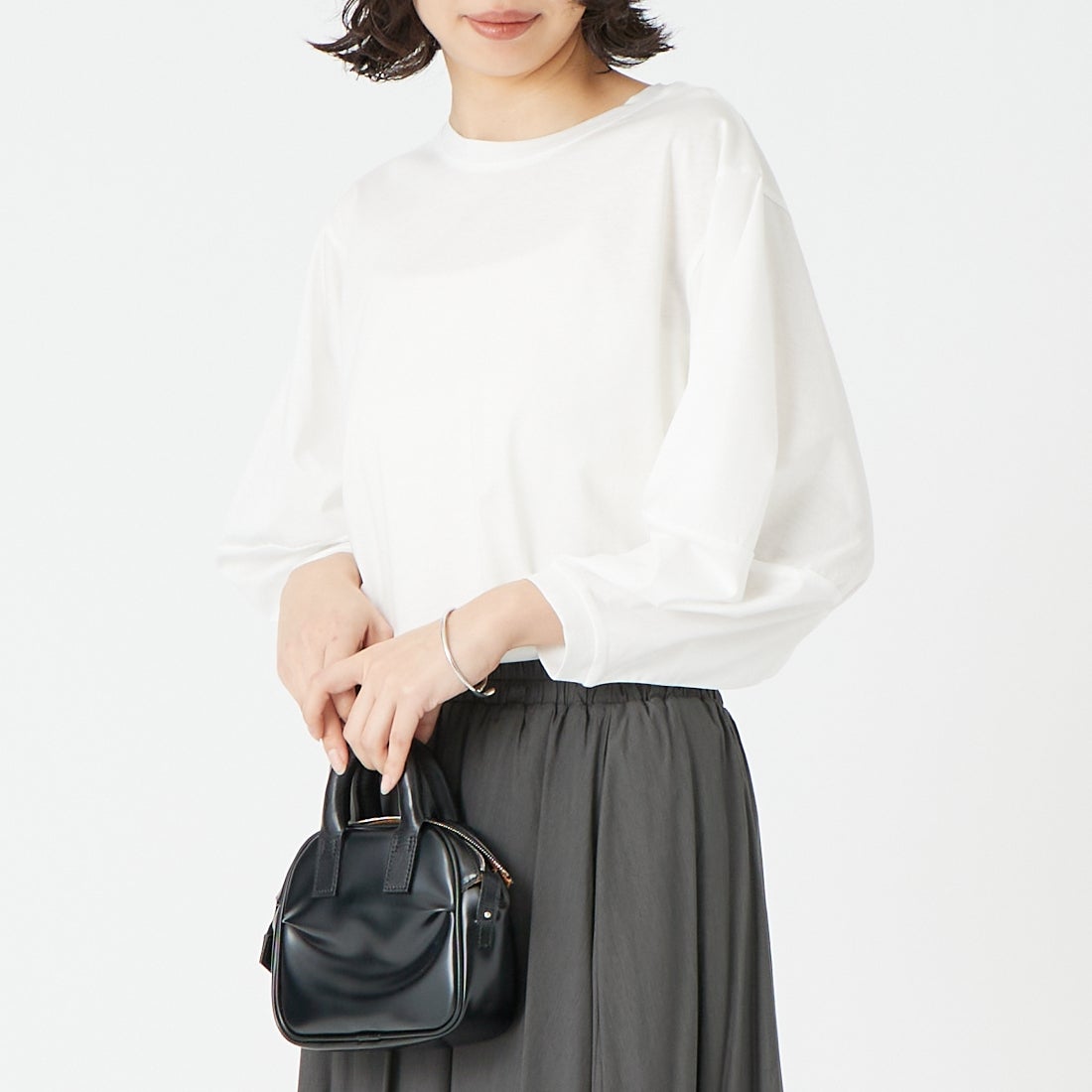 104 ｵﾌｼﾛ&&モデル身長：162cm 着用サイズ：F&&