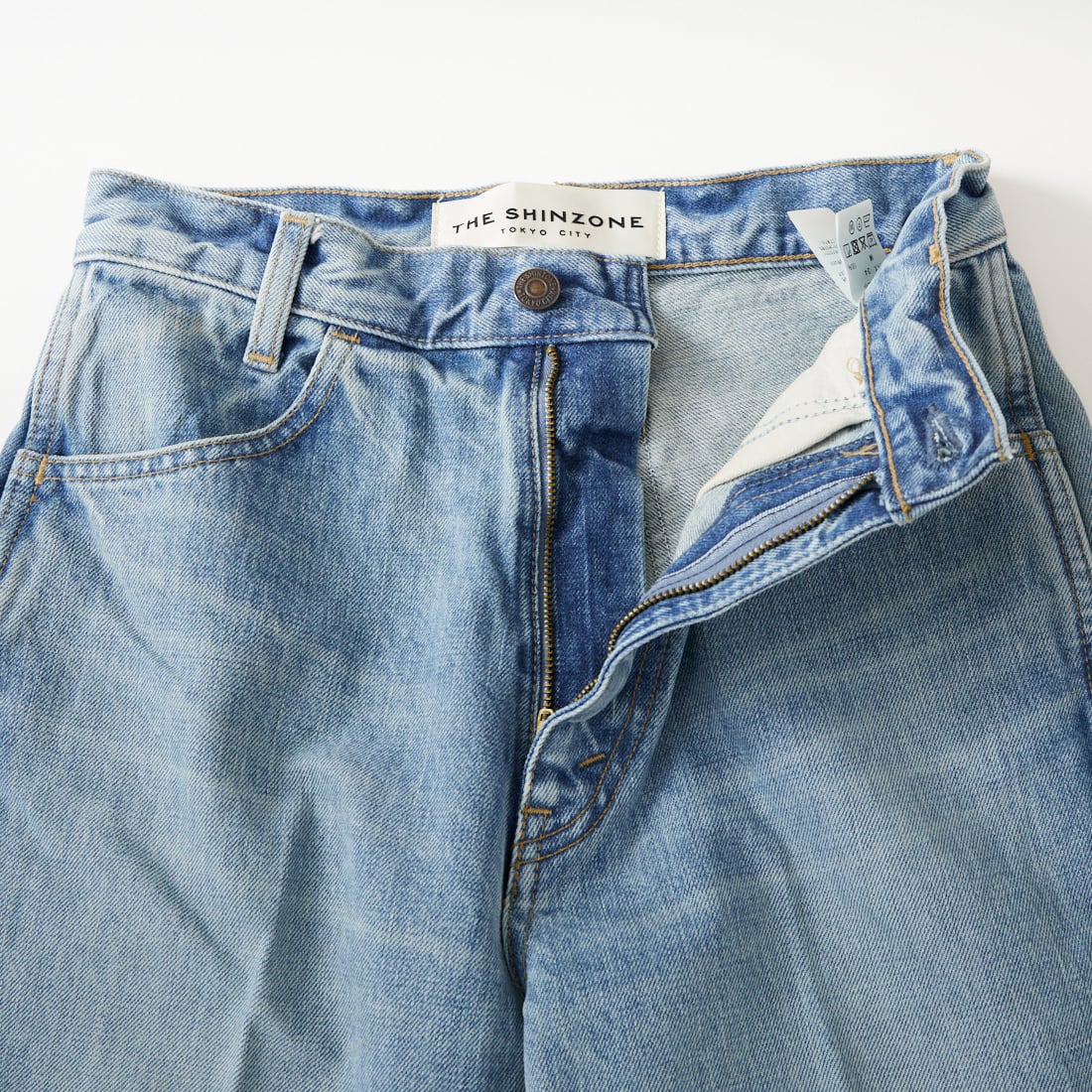 THE SHINZONE [ザ シンゾーン] パリジェンヌ デニムパンツ TYPE-2 [26SMSPA09] 83 BLUE