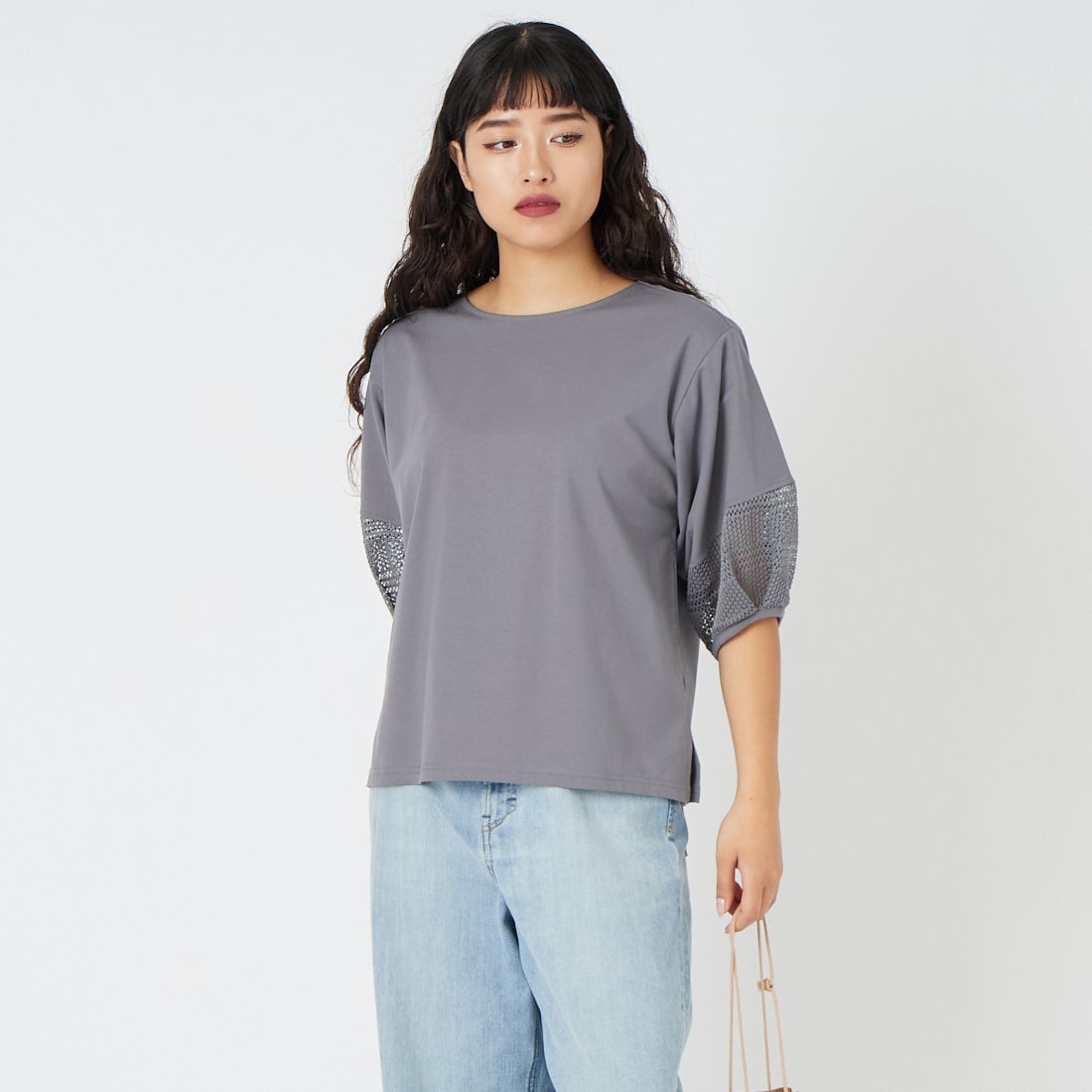 802 ﾁｬｺｰﾙ&&モデル身長：162cm 着用サイズ：F&&