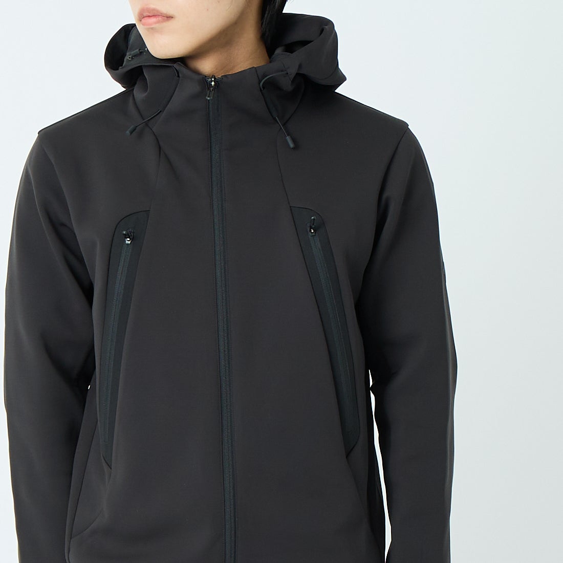 DESCENTE ALLTERRAIN [デサントオルテライン] エアロストレッチジャケット [DU6SJKA1M] BK00