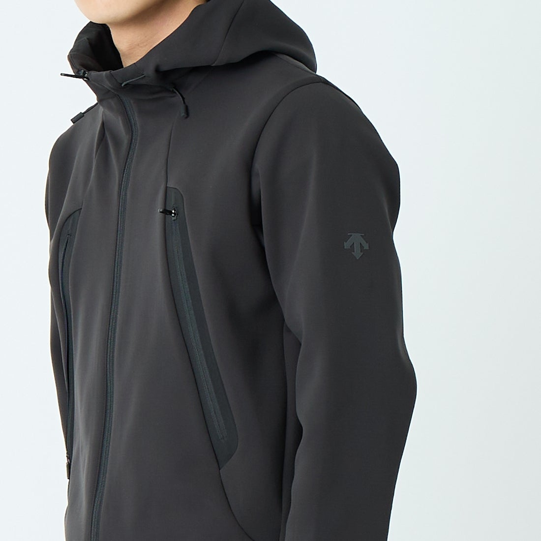 DESCENTE ALLTERRAIN [デサントオルテライン] エアロストレッチジャケット [DU6SJKA1M] BK00