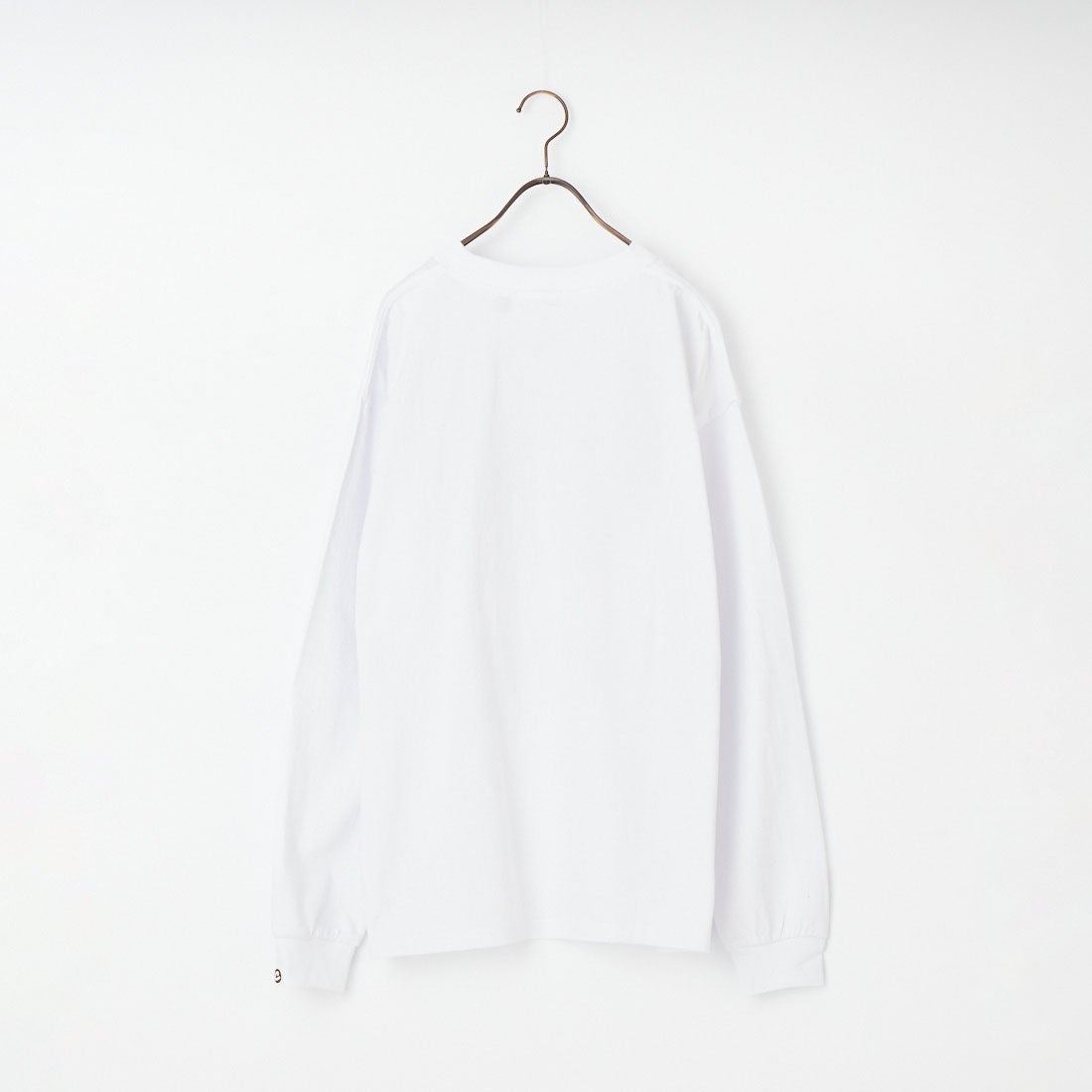 COTTON PAN [コットンパン] GHOST ロングスリーブTシャツ [GHOST] WHITE