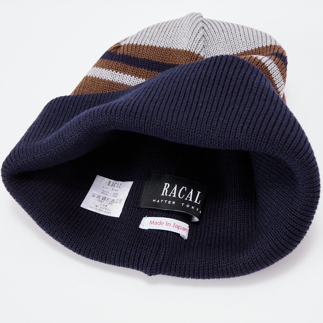 RACAL [ラカル] リバーシブルショートビーニー [RL-26-1415] NAVY