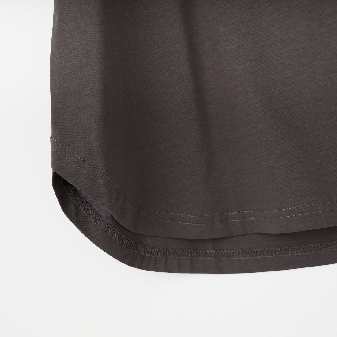 Jf Ready Made [ジェイエフレディメイド] シルケット天竺ラグラン7分袖Tシャツ [3211106] 802 ﾁｬｺｰﾙ