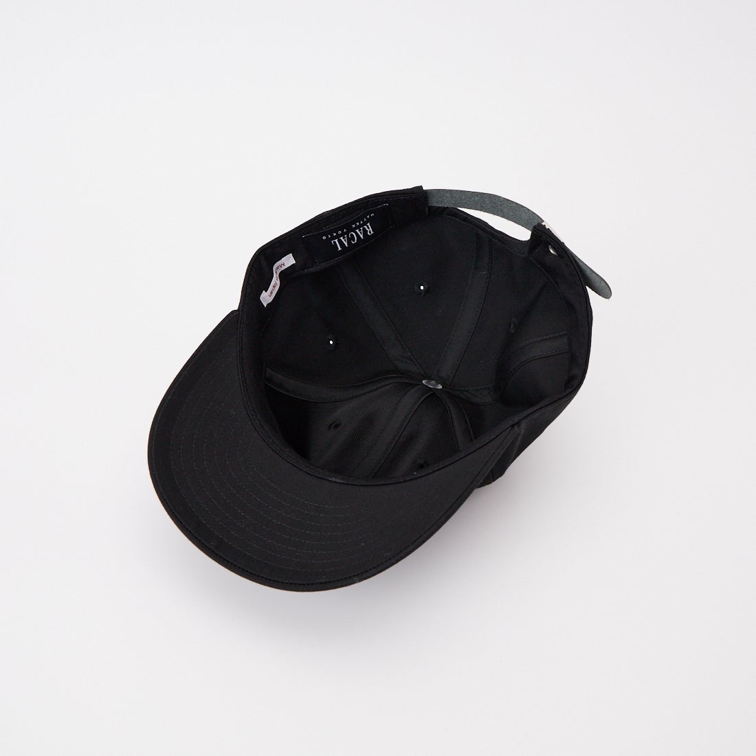 RACAL [ラカル] フェルトワッペンベースボールキャップ [RL-26-1420] BLACK