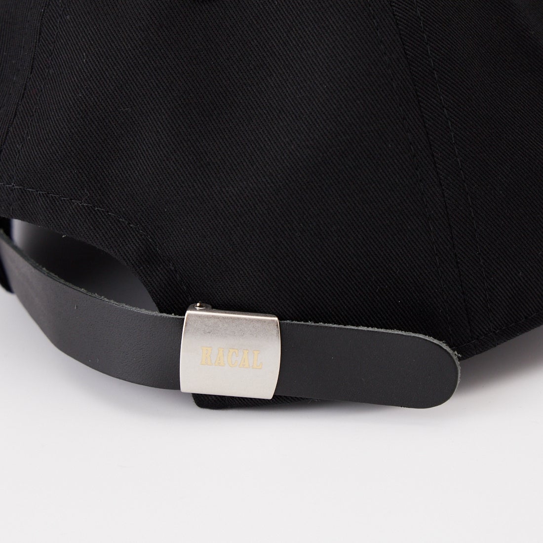 RACAL [ラカル] フェルトワッペンベースボールキャップ [RL-26-1420] BLACK