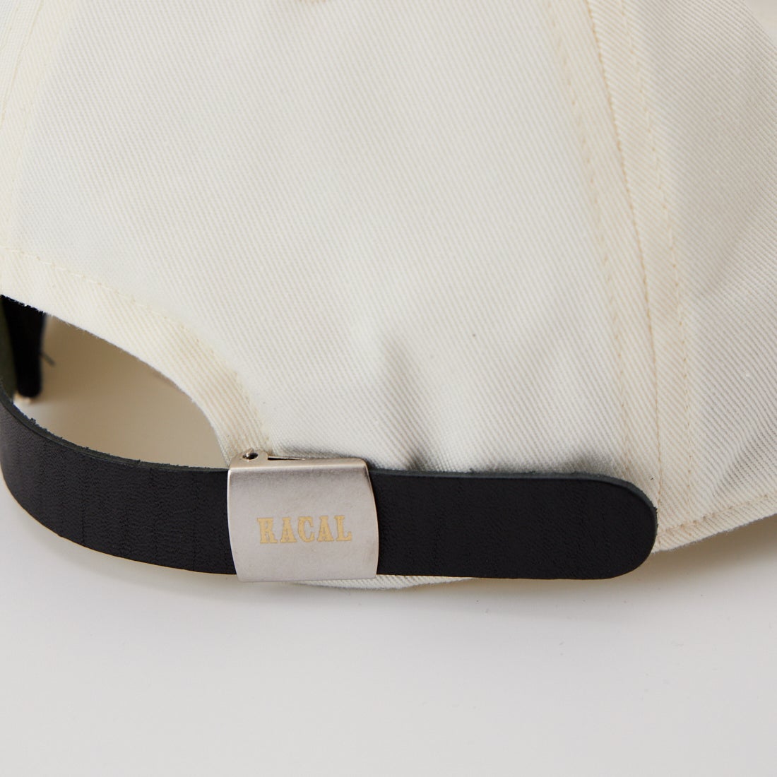 RACAL [ラカル] フェルトワッペンベースボールキャップ [RL-26-1420] BLACK/WHT