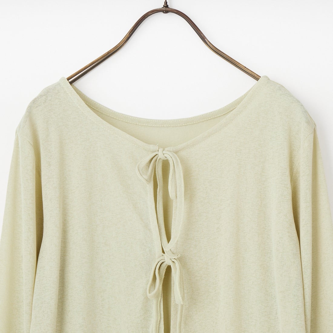 Jf Ready Made [ジェイエフレディメイド] 強撚フライス2WAYカーディガン [3211101] 421 ﾐﾝﾄ